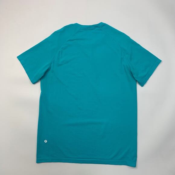 Lululemon T Shirt Men M Medium Jamaica Blue Scottsdale Arizona 10K Tour 2023 Run - Picture 6 of 9